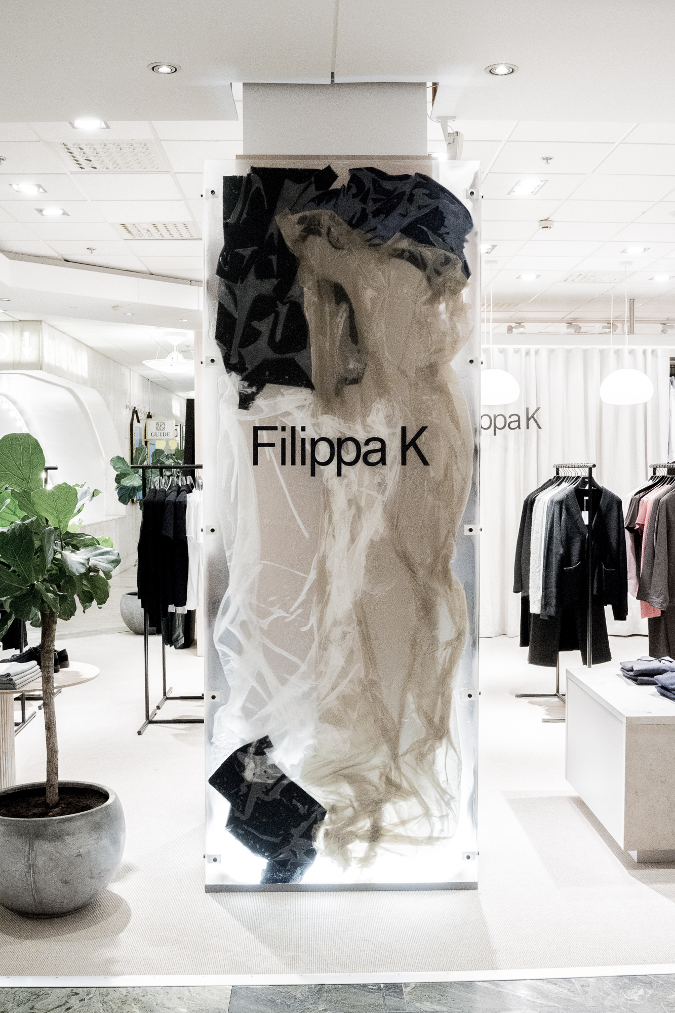 Filippa K - NK Man installation