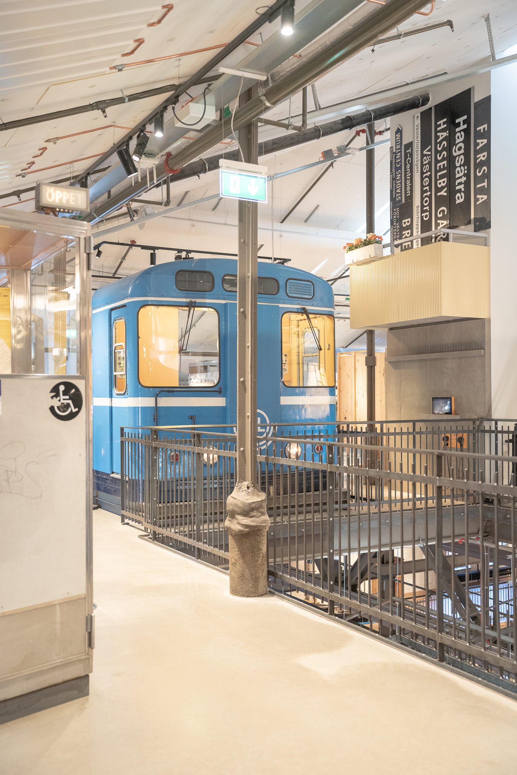 Spårvägsmuseet (the Stockholm Transport museum)