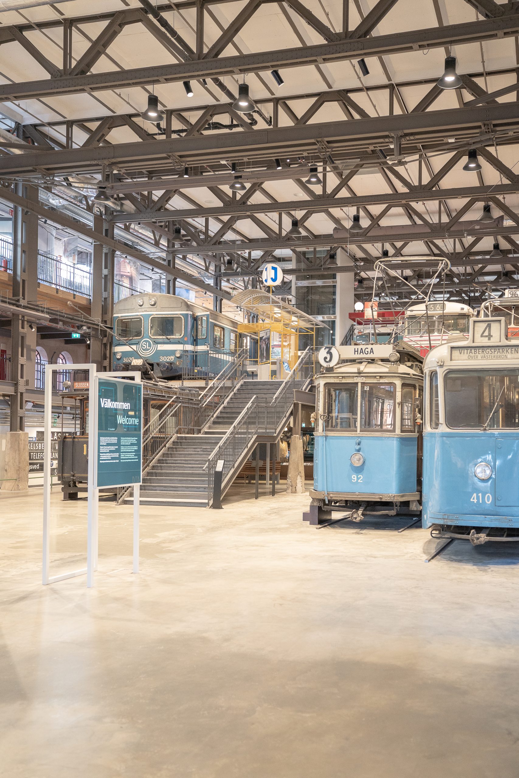 Spårvägsmuseet (the Stockholm Transport museum)
